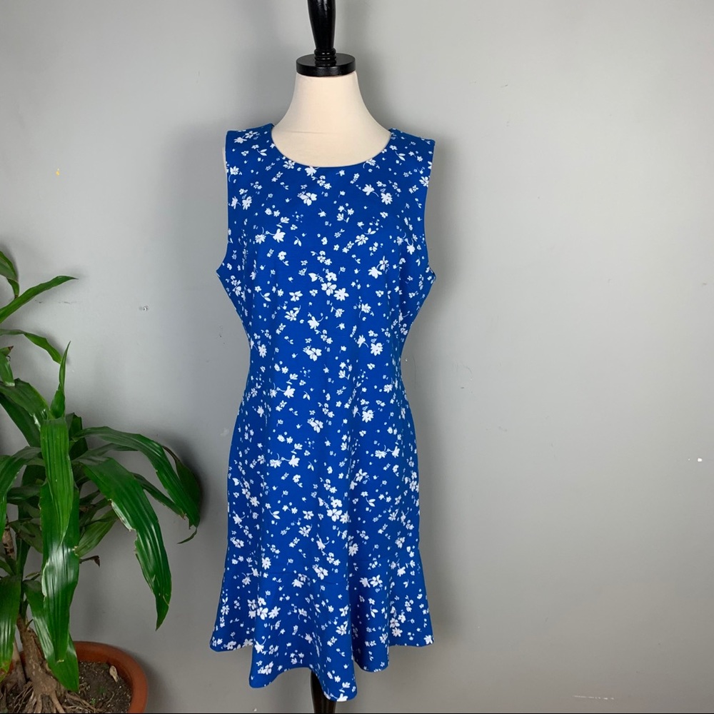 Draper James Ponte Sheath Dress Floral Graceland